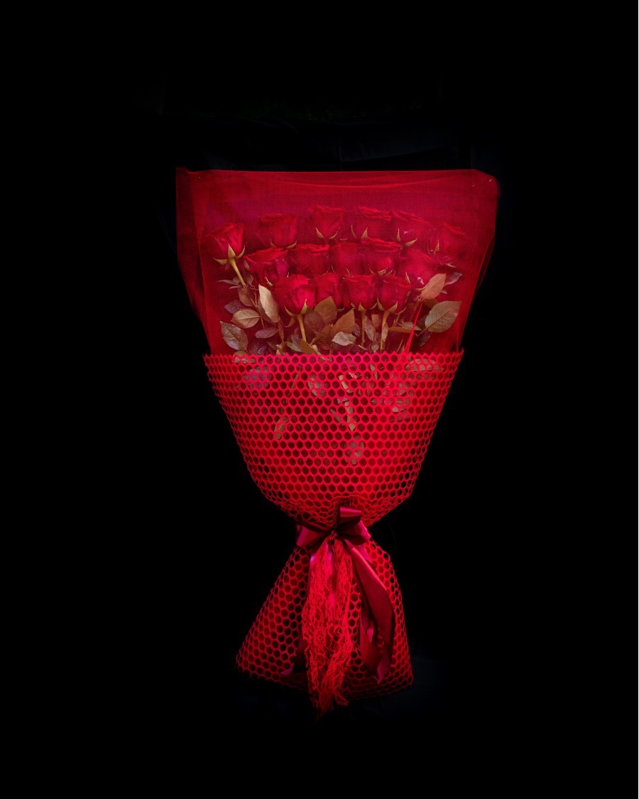 21 Red Ecuador Roses